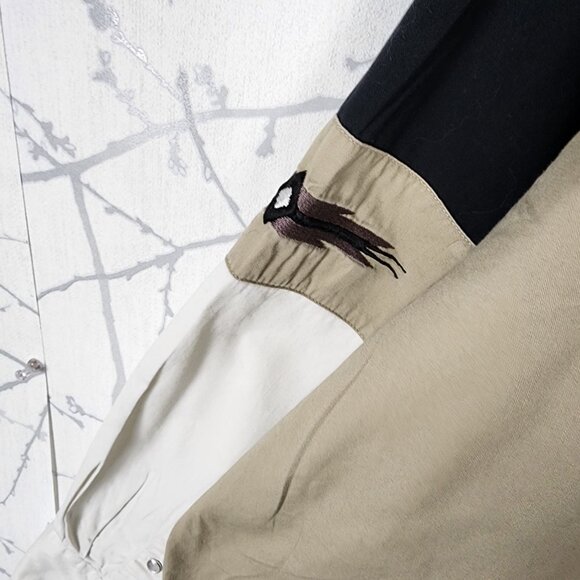 Cumberland Outfitters Colorblock Aztec Embroidered Western Shirt - Picture 5 of 6